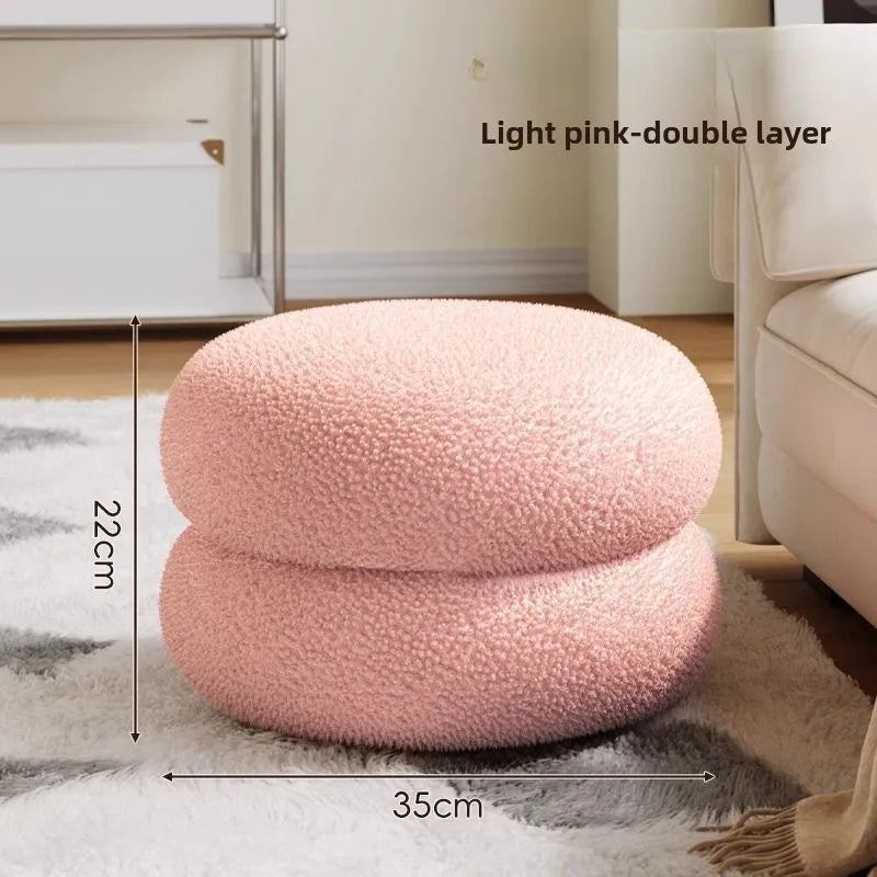 High Quality Lazy Sofa Lamb Fleece Fabric Soft and Delicate Breathable and Not Stuffy  Cloud Lazy Sofa for Multiple Scenarios