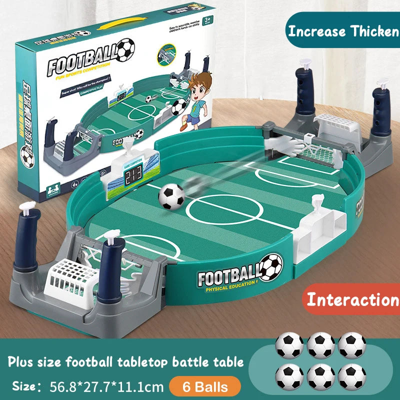 Portable Soccer Table - Desktop Foosball Board Game for Kids, Boys & Family Parties | AlluCanFind