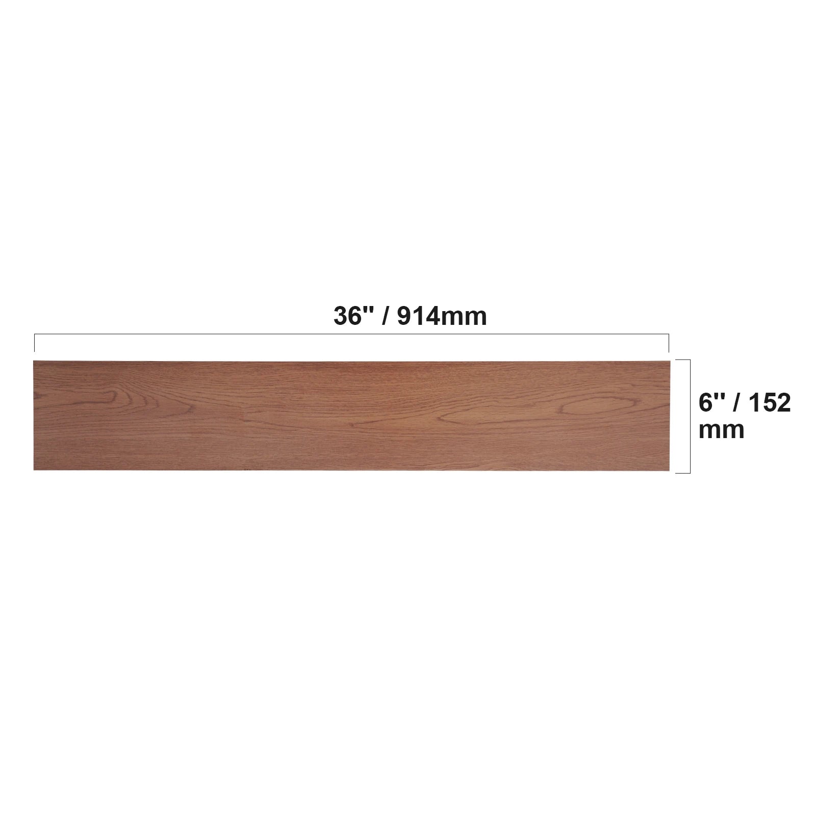SucceBuy Self Adhesive Vinyl Floor Tiles 20/36pcs Vintage Wood Grain DIY Flooring for KitchenDining Room Bedrooms 0.65/2.5mm