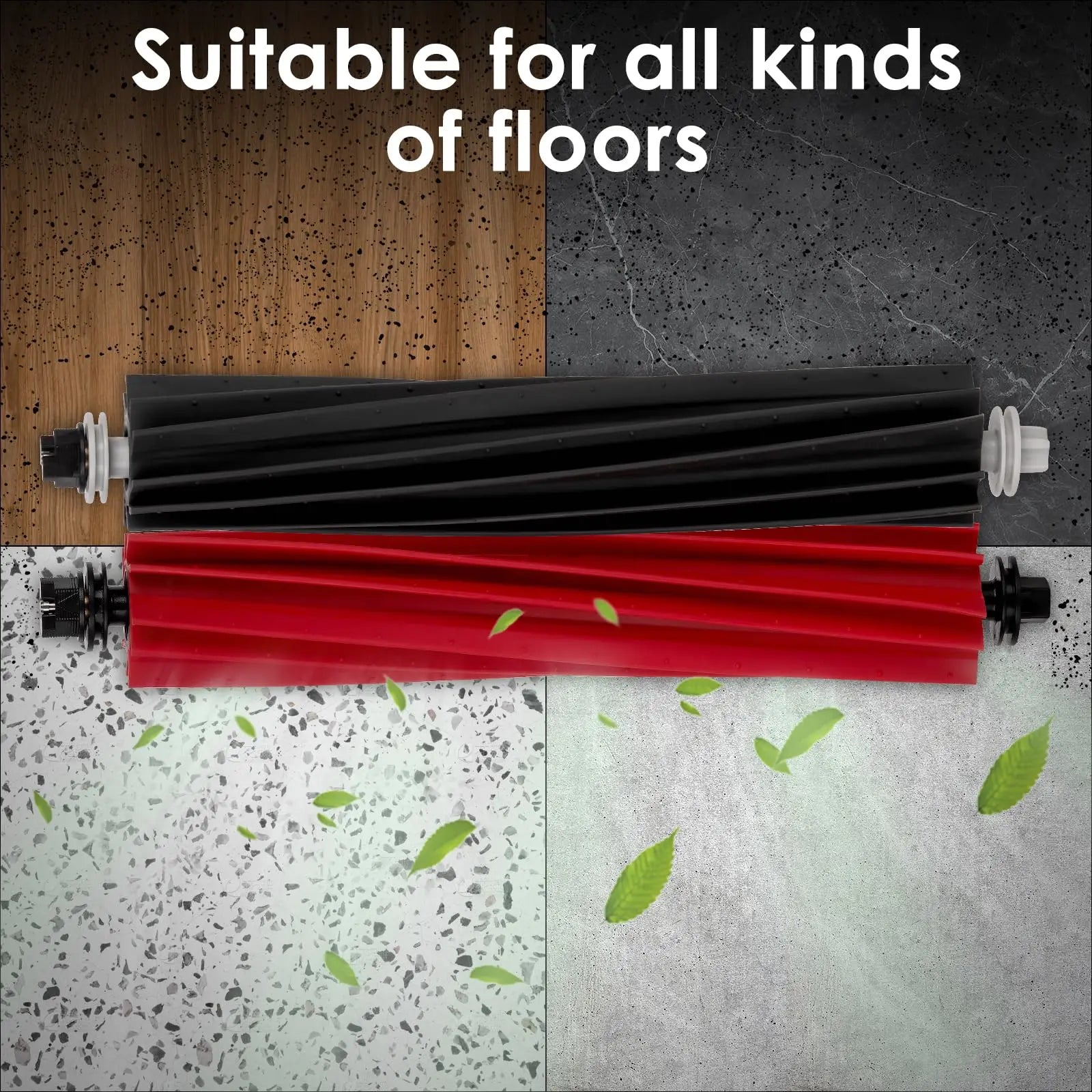 Main Brush Parts Compatible with Roborock S8/S8+/S8 Pro Ultra/Q5 Pro/Q5 Pro+/Q8 Max/Q8 Max+ Robot Vacuum Cleaner Accessories Kit