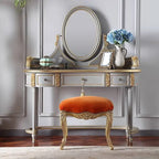 Makeup Storage Dressing Table Mirror Set Modern Vanity Dressers Drawers Home Luxury Penteadeira Quarto Bedroom Furniture
