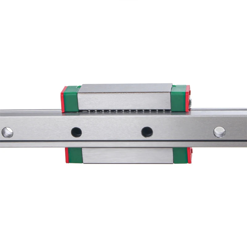 1Pc MGN12 MGN15 MGN9 Miniature Linear Guide Rail Slide 150 200 250 300 400 500 600mm Linear Guide+1Pc MGN-H Block 3D Printer CNC