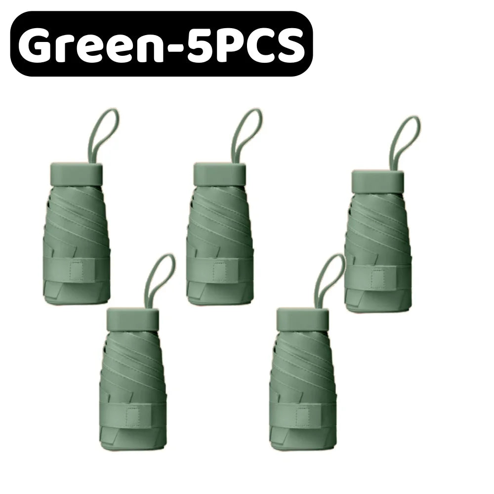 Mini UV Folding Umbrella - Lightweight Portable Parasol