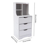 White Modern Nightstand