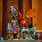2026 New version  Dungeons & Dragons: The Legend of the Red Dragon Children's Birthday and Party gifts, Building block toys