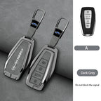 Alloy Car Key Cover Case for Geely Coolray X6 geometry c Emgrand Global kulrey Hawk GX7 okavango smart Remote Car Accessories