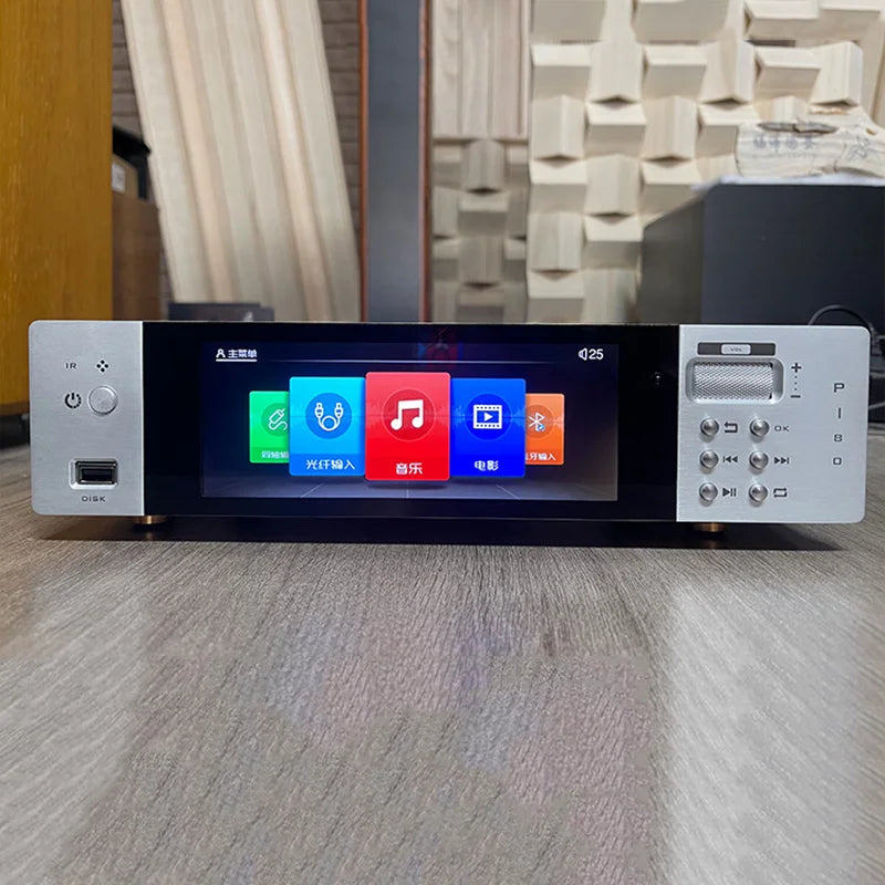 Signature HIFI Digital Music Player Dual ESS9068AS DAC QCC5125 Bluetooth 5.1 Lossless Music Turntable 6.8-inch Large Screen