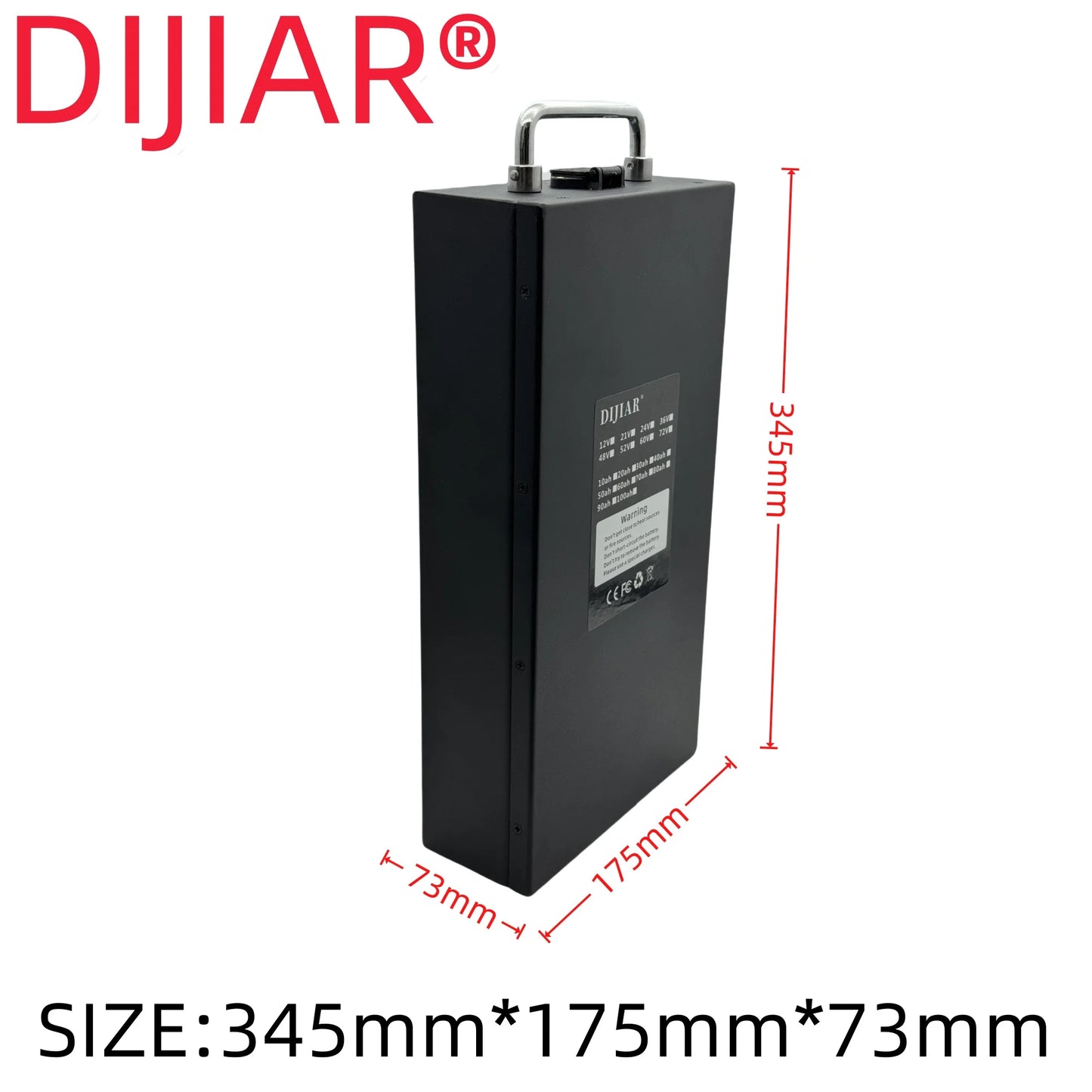 60V Harley battery Citycoco20AH-100AH, built-in BMS40AH, suitable for 500W~3000W Harley motorcycles,