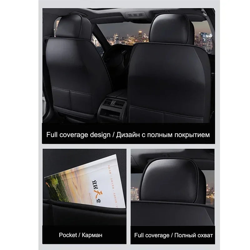 Universal Style Full Coverage Car Seat Covers for Mercedes B-Class W245 W246 W242 W247 B-Klasse B180 B200 B250E Car Accessories