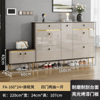 White Drawers Shelf Shoe Rack 3 Layers Narrow Save Space Shoe Cabinet Vertical Entrance Hall Meuble A Chaussures Home Furnitures