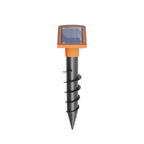 Double-sided solar animal repeller Spirally inserted mouse repeller repels moles and snakes Solar charging