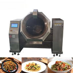 Industrial Intelligent Electromagnetic Cooking Machine with Pre Set Menus for Pre Cooked Meal Central Kitchen Custom
