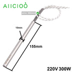 220v Electric Pellet Igniter Cartridge Heater 300w Glow Plug Wood Stove Parts 100/155/160/170/180 Fire Starter Heating Element
