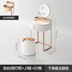 dressing table set with mirror vanity headdresses Mini dressing table Cabinet storage makeup drawers Suspended vanity headband