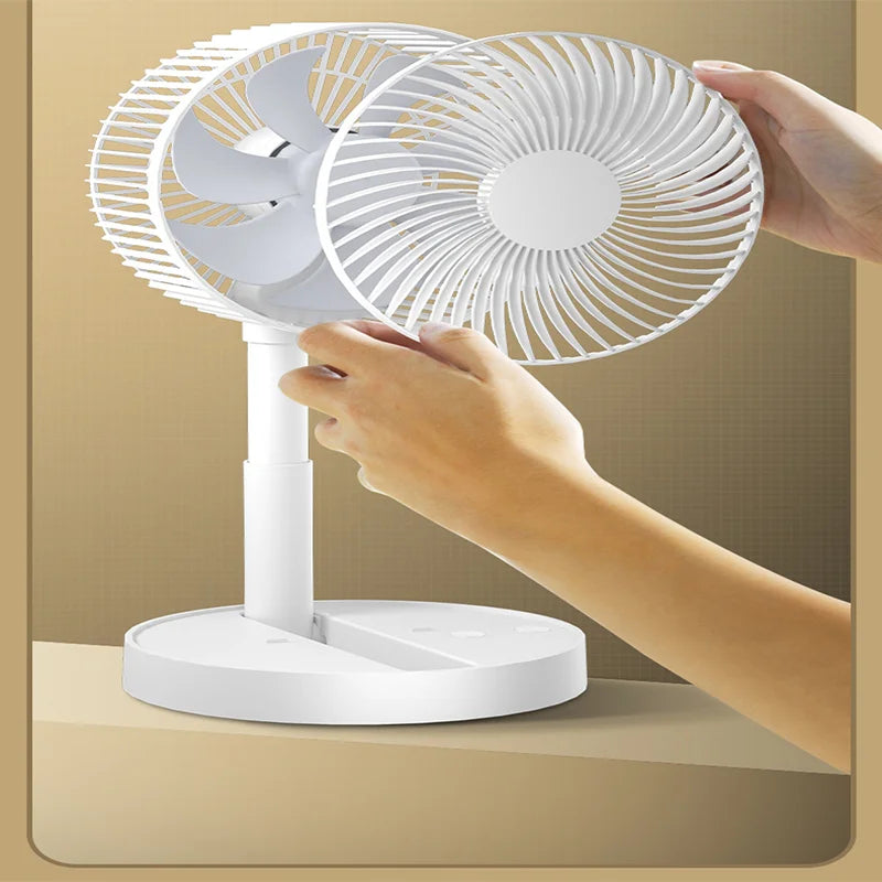 Xiaomi MIJIA 3600mah Desk Fan 4 Speed Adjustable Desktop Table Fan Wit