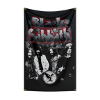 3x5 Ft Heavy Rock Band-B-Black Sabbaths Flag Polyester Digital Printing Banner for Bedroom Wall Art Out Door Tapestry