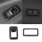 For Audi Q5 FY 2018 2019 2020 2021 Car Styling Interior Door Window Handle Panel Strips Cover Trim Carbon Fiber ABS