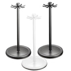8 Hooks Kitchen Utensils Stand 360 Degree Rotating with Water Tray Flatware Storage Rack Non-slip Rust-proof