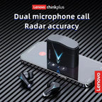 Lenovo LP6 Original Wireless Headphones TWS Bluetooth Earphone Low Latency Game Headset Noise Reduction Music Call Sport Earbuds