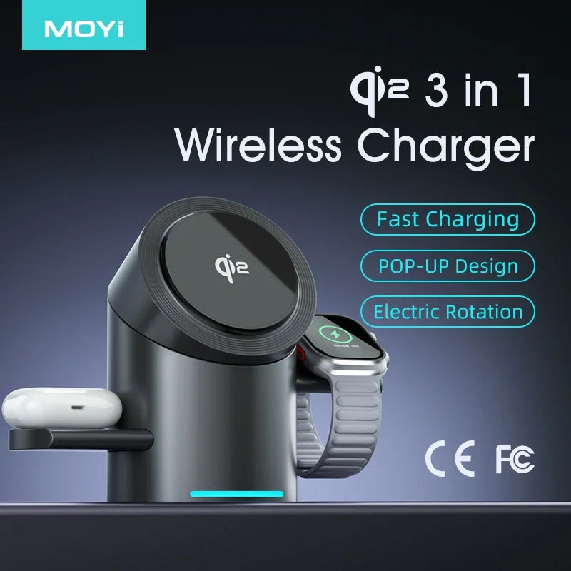Qi2 Magnetic Fast Charger