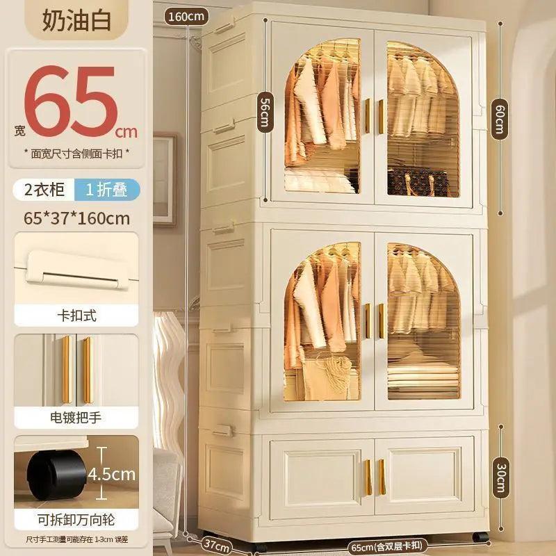 Dressers Bedroom Furniture Home Folding Wardrobe Household Children Wardrobe Home Bedroom Dwvo Storage Drawer Storage Cabinet