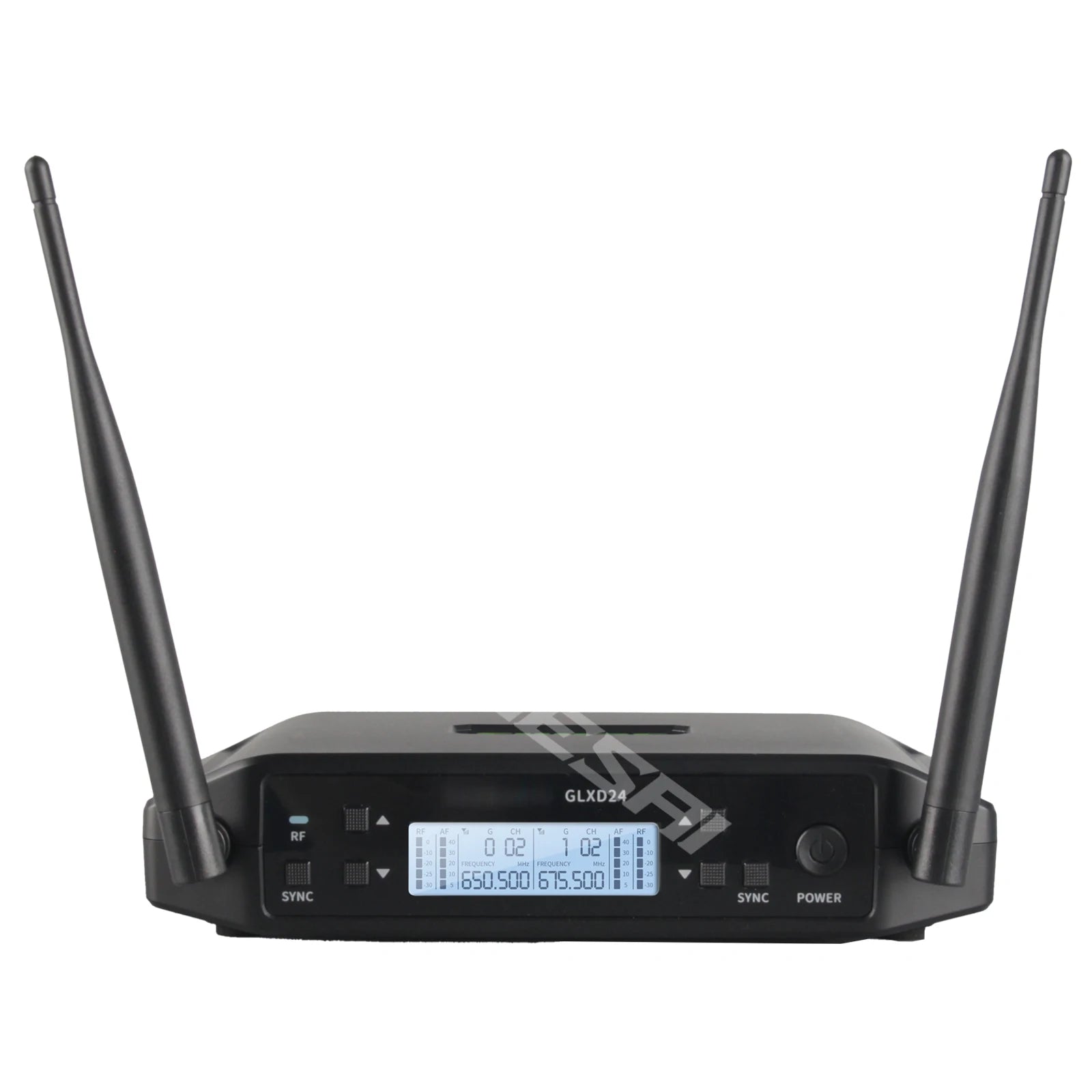 SENNESAI GLXD24 B58 Professional Dual Wireless Microphone 600-699MHz System Stage Performances UHF Dynamic 2 Channel Handheld