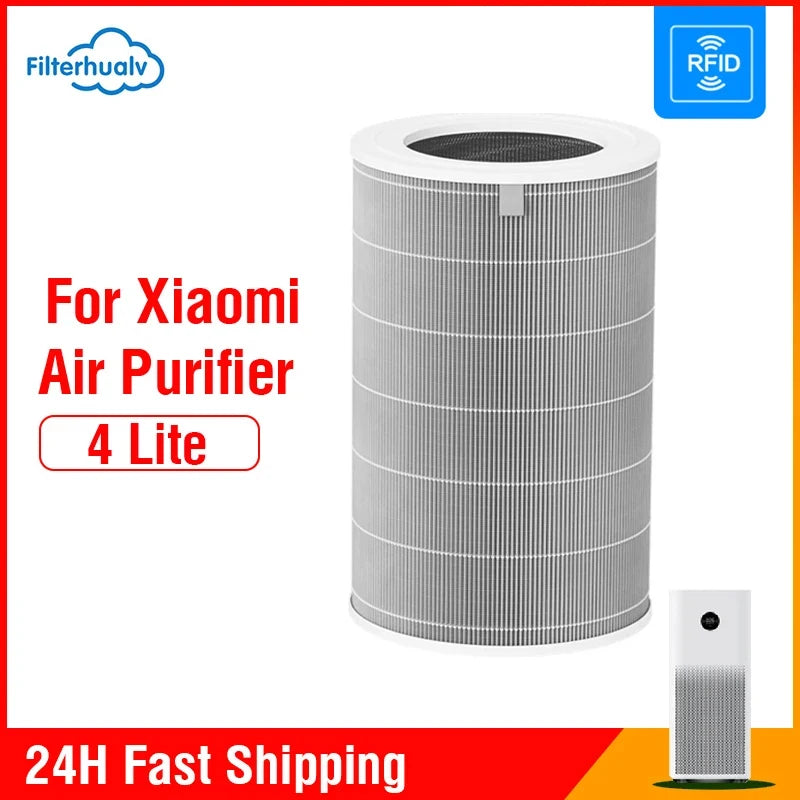 Hepa Filter For Xiaomi Purifier 4 Lite  Activated Carbon Filter 4 Lite For Xiaomi Air Purifier 4 Lite Xiaomi H13 4 Lite Filter