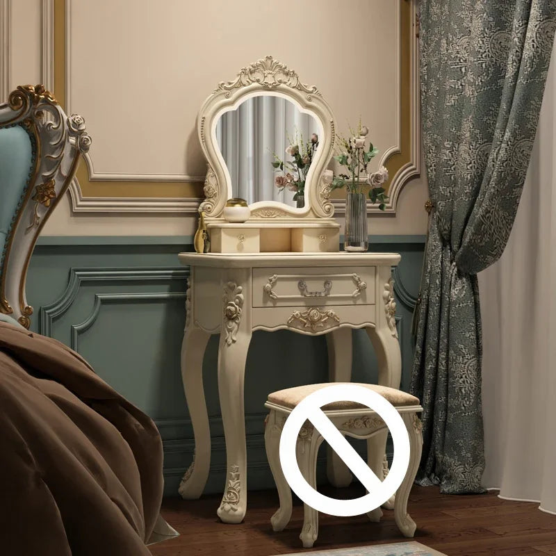European dresser bedroom makees ins multifunctional princess dressing table storage cabinet integrated small apartment