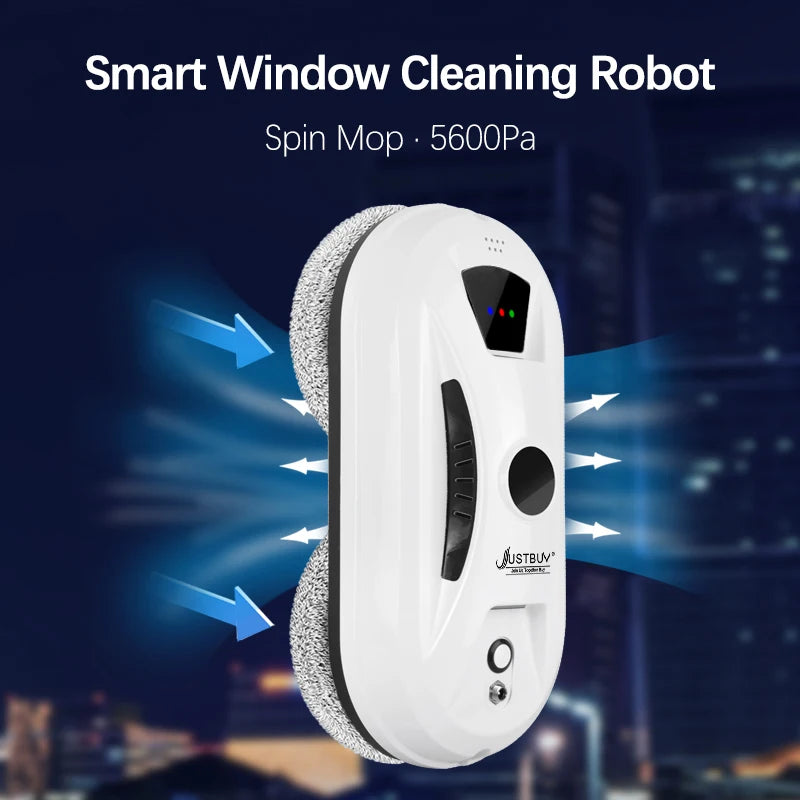 EU Plug Home Windows Automatic Cleaning Robot Vacuum Cleaner Remote Control Electric Window Wiper Glass