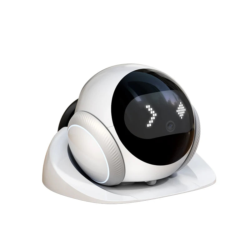 Famue Smart Child Care Robot with Pet Monitoring & Elderly Companion, APP Remote Control, 2-Way Voice Call, Motion Detection for