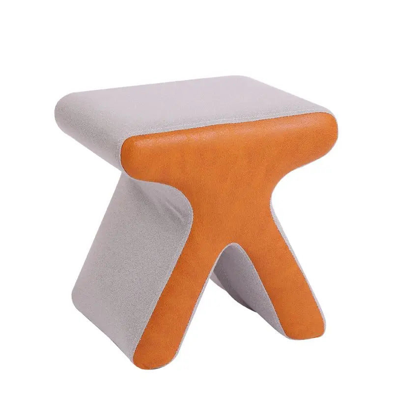 Creative Technology Cloth Stool Nordic Light Luxury Dressing Room Small Stool for The Entrance Living Room