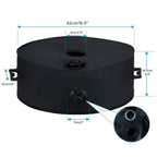 Uv Coating Umbrella Weight Heavy Duty Water Weight Bags for Outdoor Canopies Umbrellas Windproof Leg Weights for Patio Gazebo