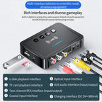 Remote Controller Bluetooth Receiver Transmitter Universal Bluetooth 5.4 Digital Adapter M6 3.5mm AUX/RCA/USB U Disk/TF Input