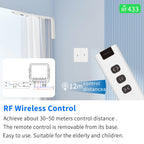 Tuya WiFi ZigBee3.0 Smart Curtain Module Electric Motor Smart Curtain Switch Blinds Roller Shutter  Works with Google Alexa Home