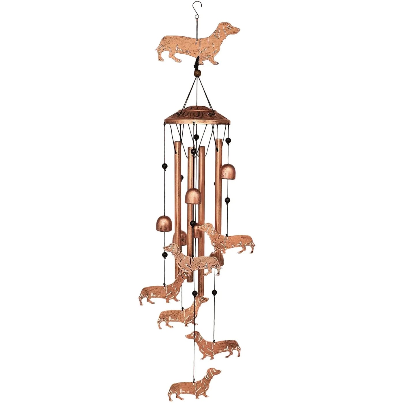 Wind Chimes Memorial Housewarming Wind Chimes For Outside Metal Wind Chimes Dog Gifts For Women/Men Wind Chime Memorial Mom