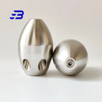 3/8"1/2" Jetter Nozzle for Power Washer, High Pressure Cleaning Pipe Spray Nozzle Portable Steel Drain Sewer Jetter Kit