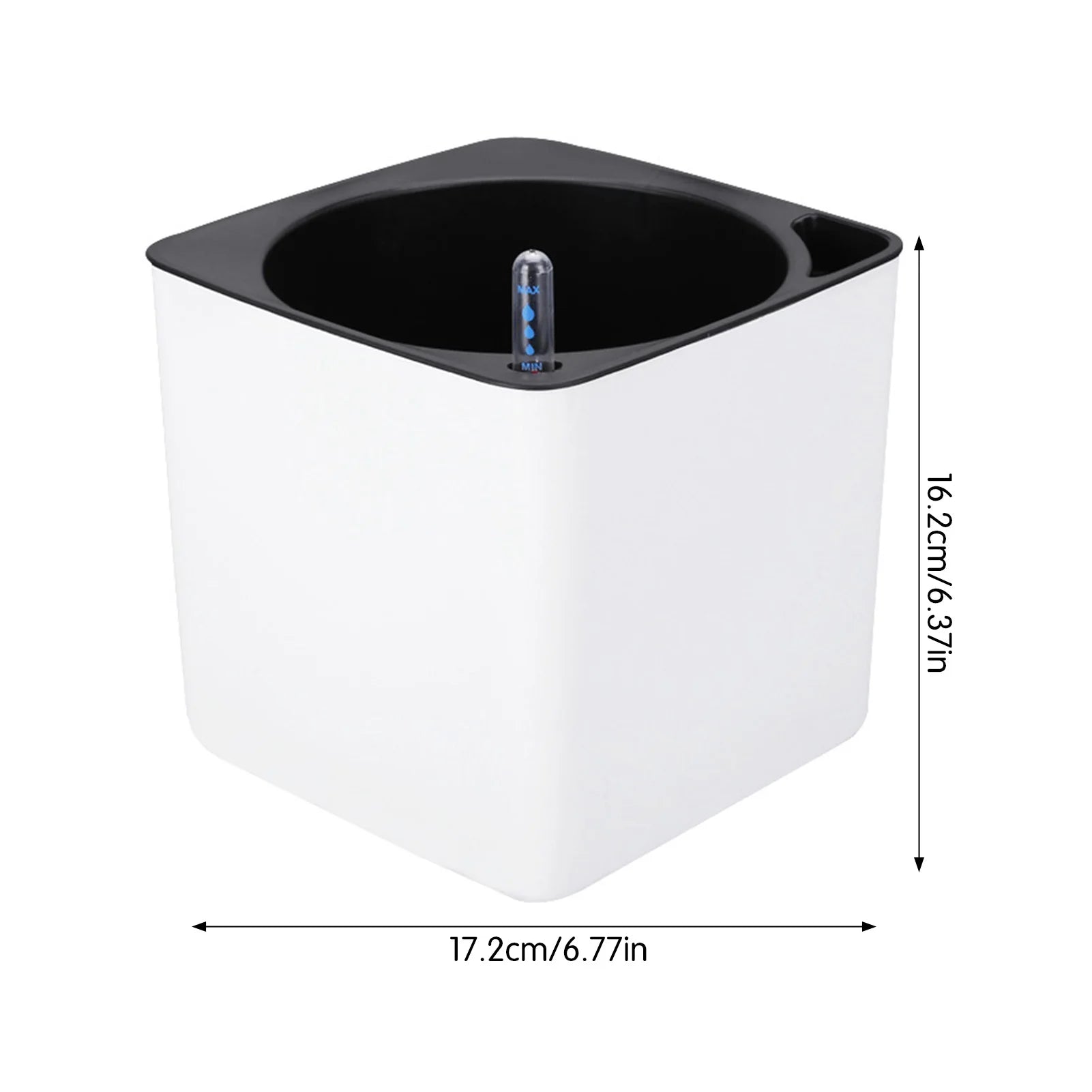 Self-Watering Planter Pots with Water Level Meter Pots Self-Absorbent Planter Plant Pot Plant Container Home Office Decor