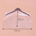 Clear PVC Garment Cover  for Clothes Garment Coat Jacket Shirt Suit Dust 5pcs 18 Wire Moisture Proof Protection Case