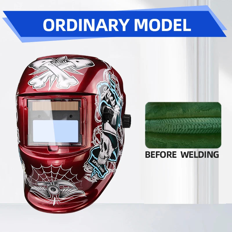 Solar Li Auto Darkening TIG MIG MMA Welding Helmets/True Color Welder Goggles/Mask Eyes Glasses/Goggles for Welding Machine