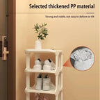 6/9 Layers Stackable Shoe Rack Simple Standing Storage Racks Household Wall Corner Shelves Dormitory Removable Shoe Organizers