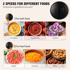 Electric Food Choppers and Dicers Mini Blender Food Processor 2L Glass Bowl Vegetable Grinder Meat Blender Meat Mincers