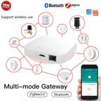MOES Smart Multi-mode Gateway ZigBee 3.0 WiFi Bluetooth Mesh Hub Work with Tuya Smart App Voice Control via Alexa Google Home