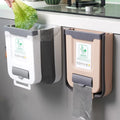 Kitchen Trash Can Portable Foldable Large Car Waste Bin For Bathroom Kitchen Cabinet Door Wall-mounted Kitchen Storage Boxes