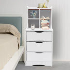 White Modern Nightstand