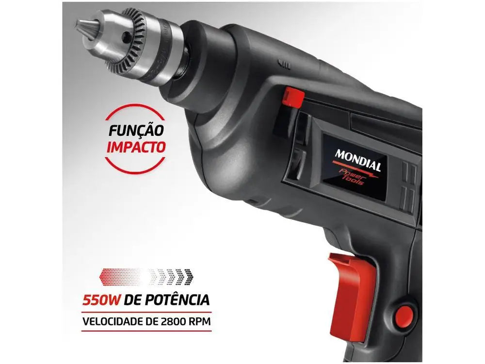 550W 3/8 "FI09-110V Mondial Impact Drill
