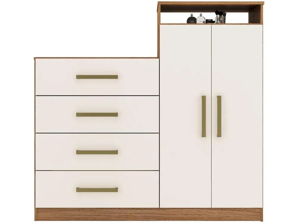 Demóbile Aurea 4 Doors Drawers 2 Doors Dresser
