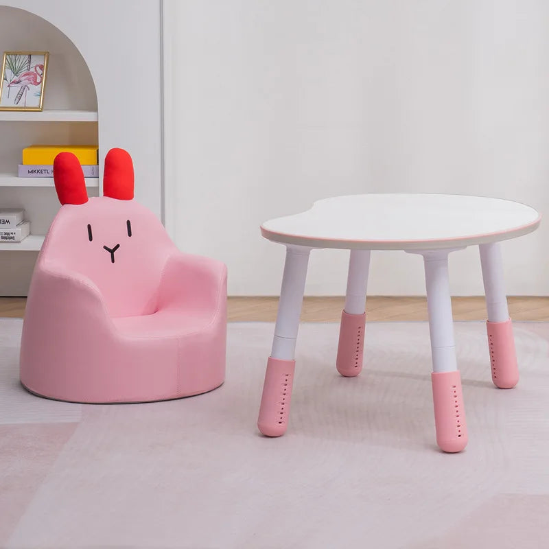 Children's Peanut Table Baby Early Education Learning Table Kindergarten Baby Reading Desk Can Lift Korean Pea Table