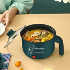 Mini Non-Stick Electric Cooker Kitchen 1-2 Person Double Hot Pot Multifunction Steamer Electric Pot for Home