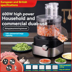 Commercial Electric Vegetable Cutter - Multi-function Dicing/Slicing/Grinding Machine for Restaurant Kitchen