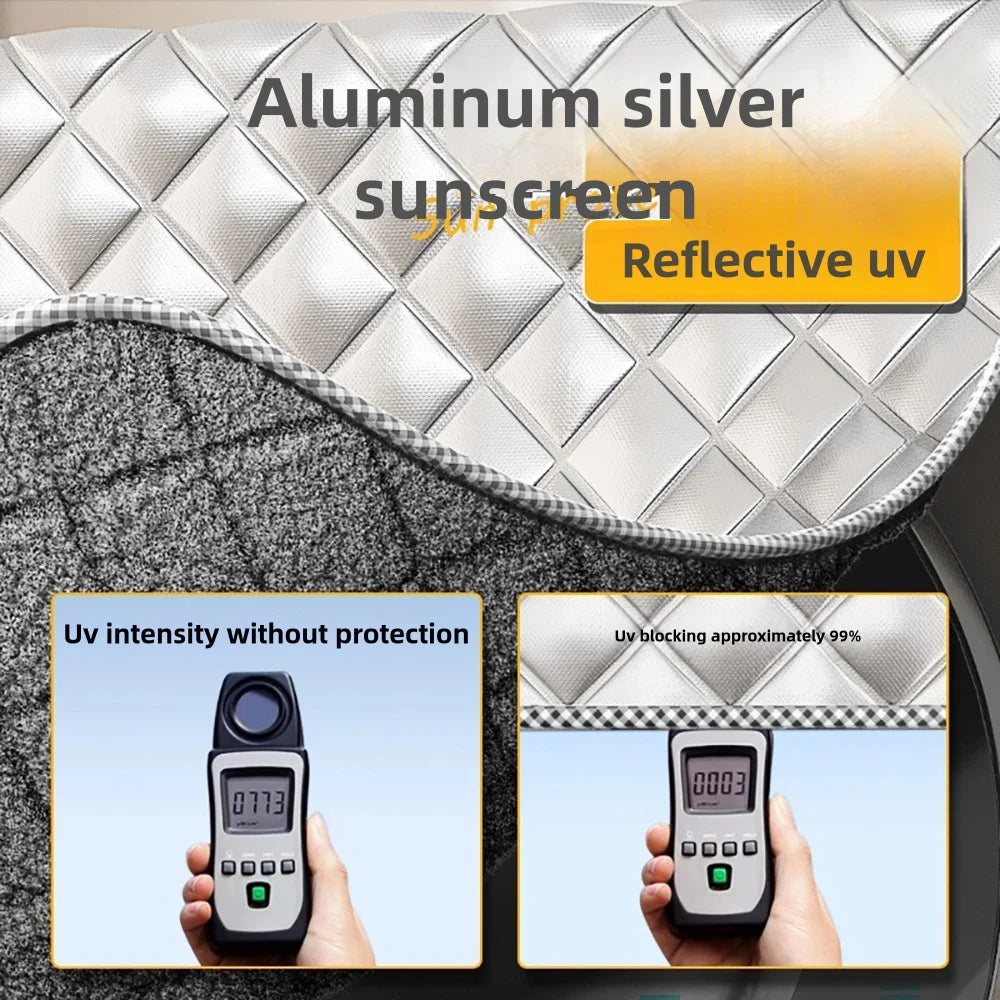 Velvet And Thickening Washer/Dryer Cover, Sun protection, Heat Insulation And Waterproof Washer And Dryer Covers, Washine Machin